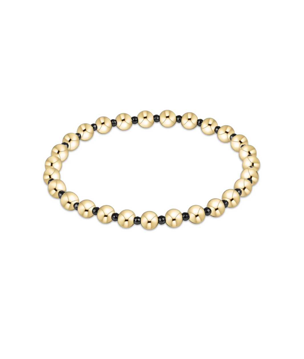 enewton Faceted Hematite Grateful Pattern 5mm Bead Bracelet