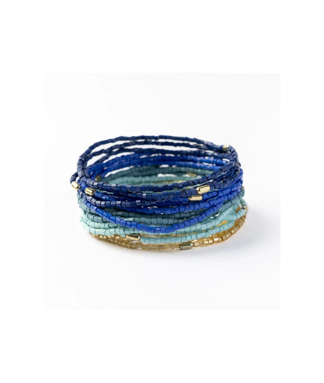 Chelsea 18 Strand Luxe Beaded Bracelet Set