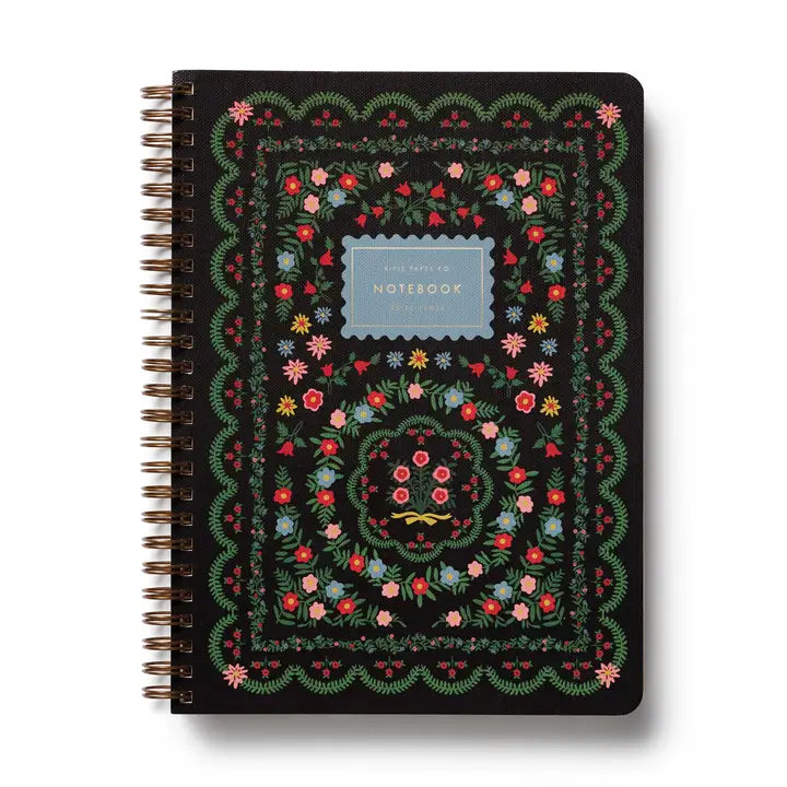 Rosette Spiral Notebook