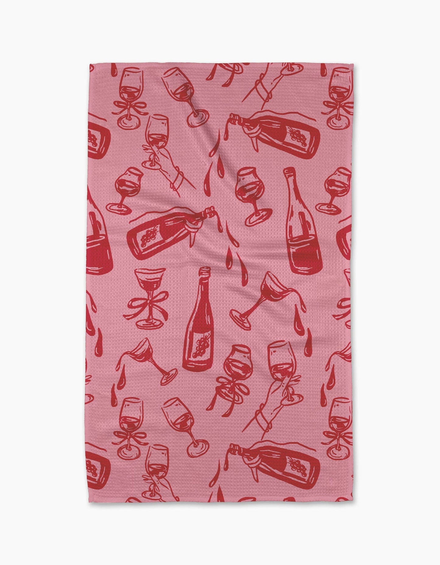 Geometry Wining and Dining Tea Towel