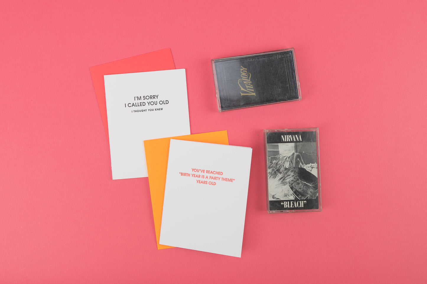 I Am Sorry I Called You Old, Birthday Card