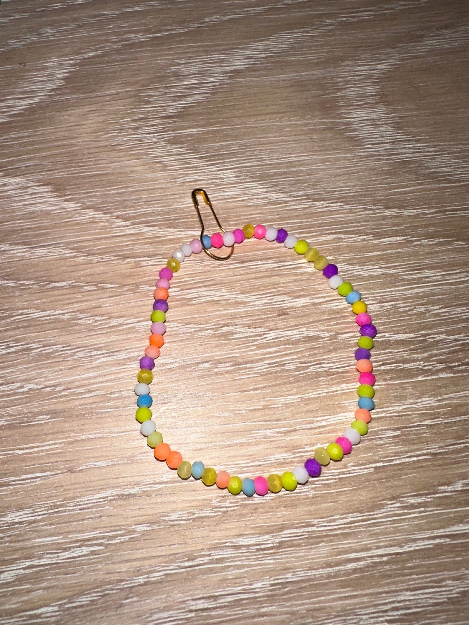 Spring Stretch Bead Bracelet Stack