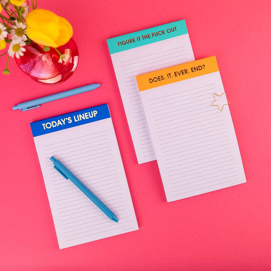 Figure It The F*ck Out Notepad