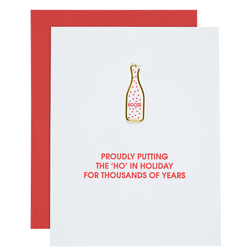 Ho in Holiday Card