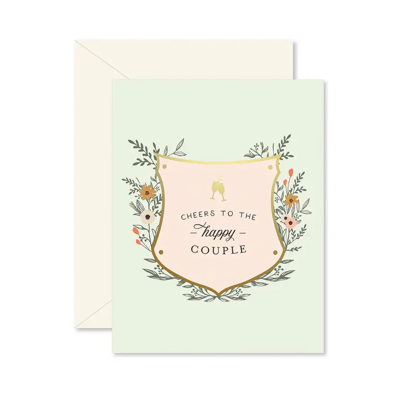 Cheers To The Happy Couple Card