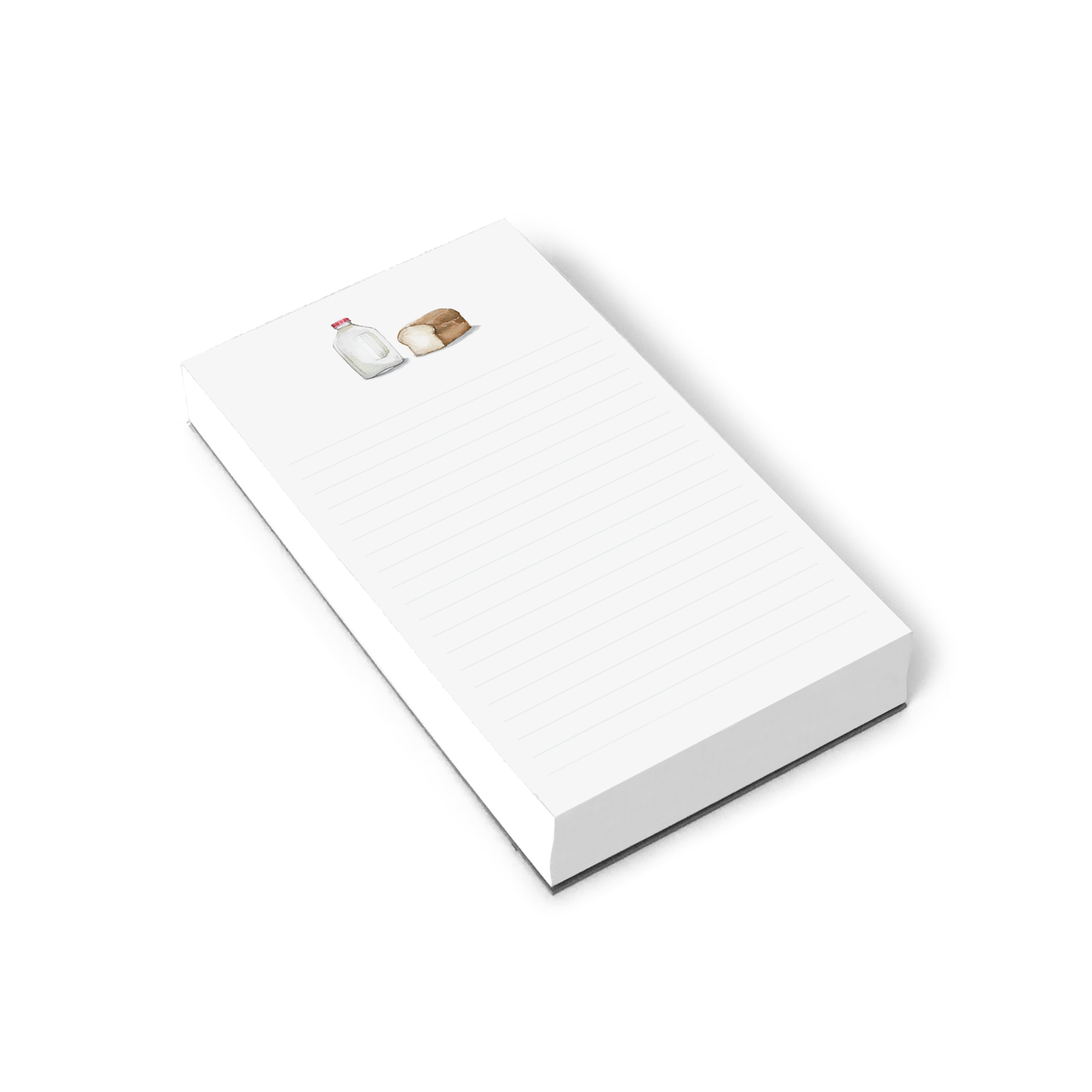 Milk And Bread Lined Notepad