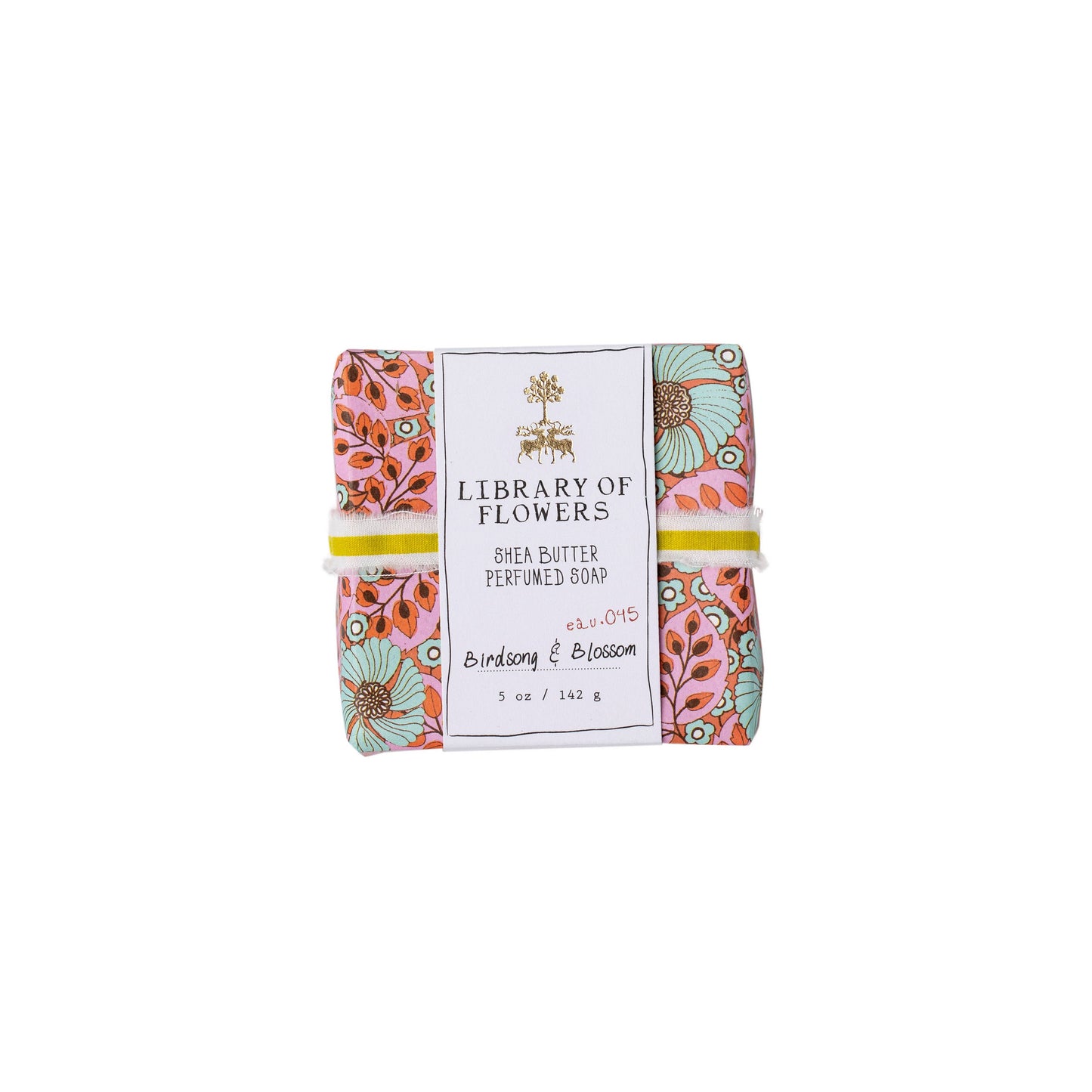 Library of Flowers Square Soap