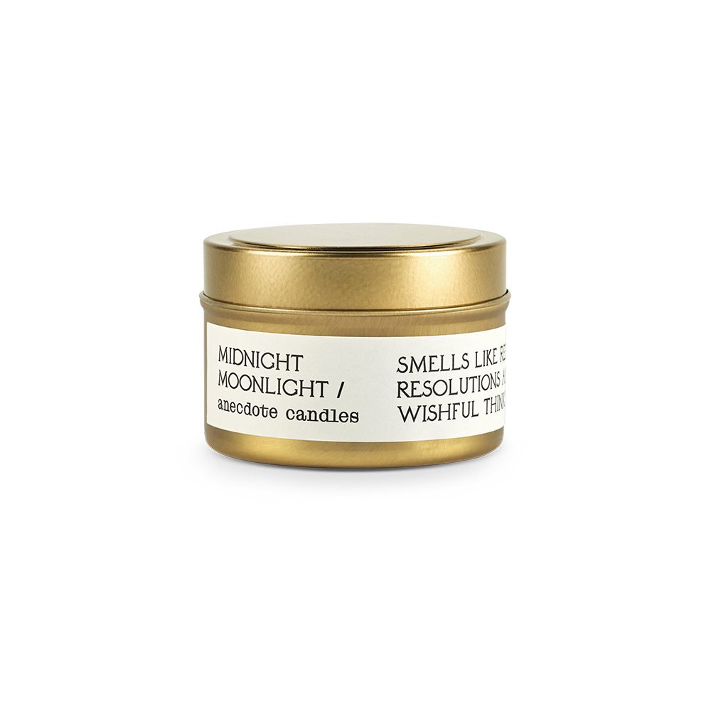 Midnight Moonlight Travel Tin Candle