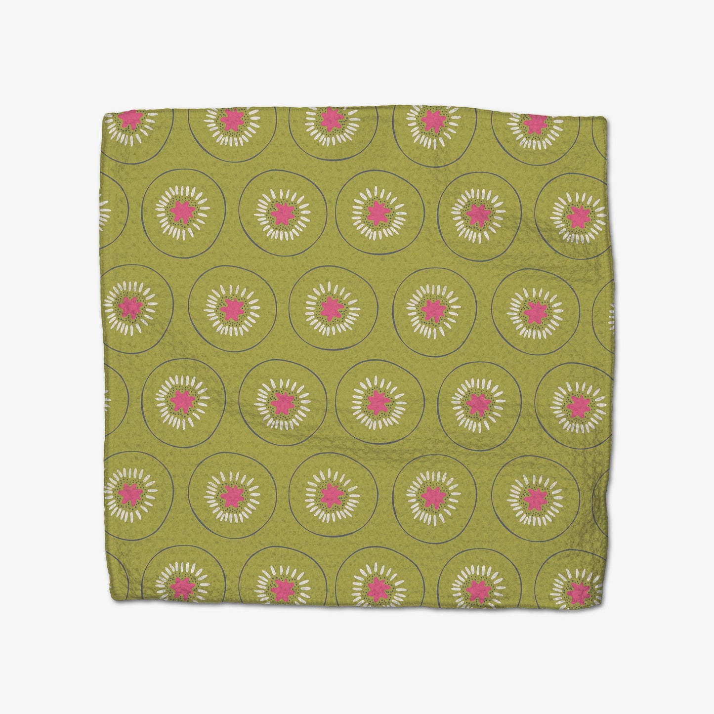 Geometry Tropical Fruit Dishcloth Set