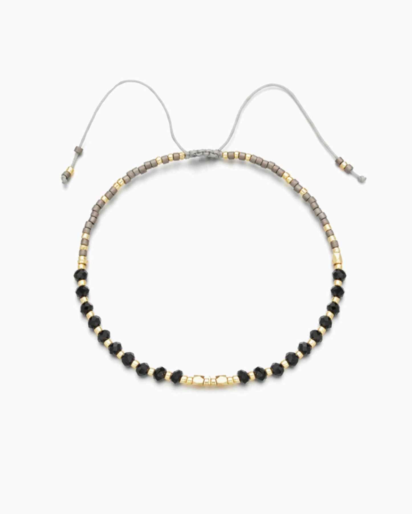 Black Onyx Gemstone Bracelet
