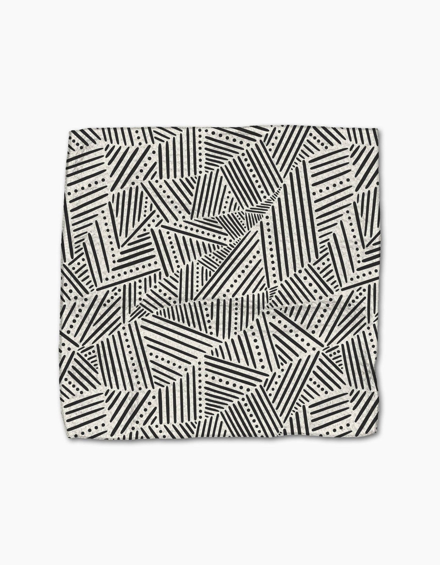 Geometry Rhythm Current Stripes Dishcloth Set