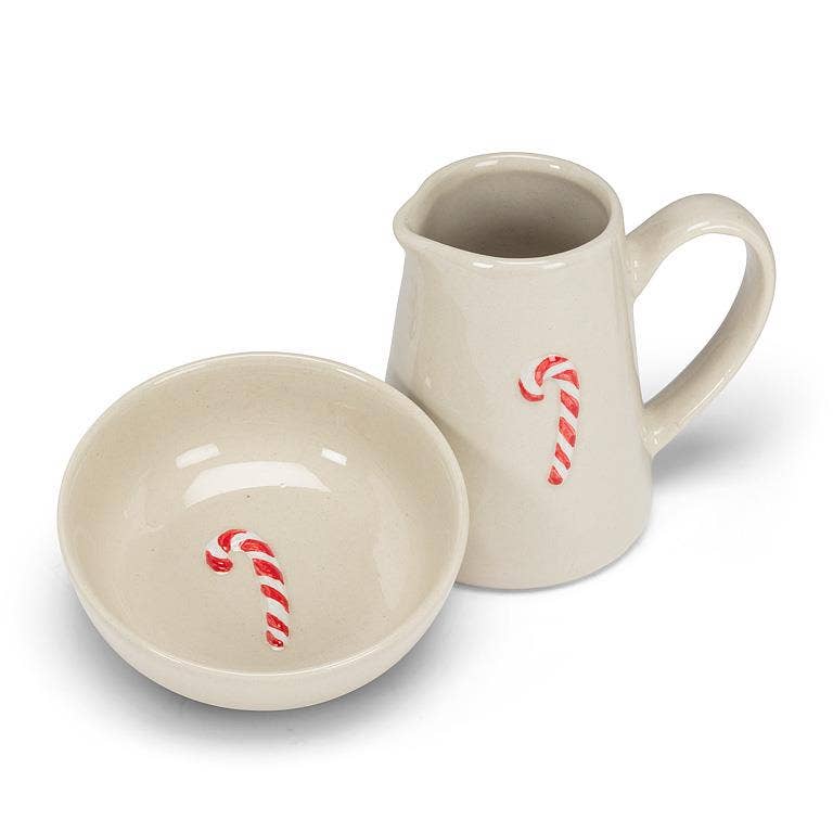 Mini Bowl with Candy Cane