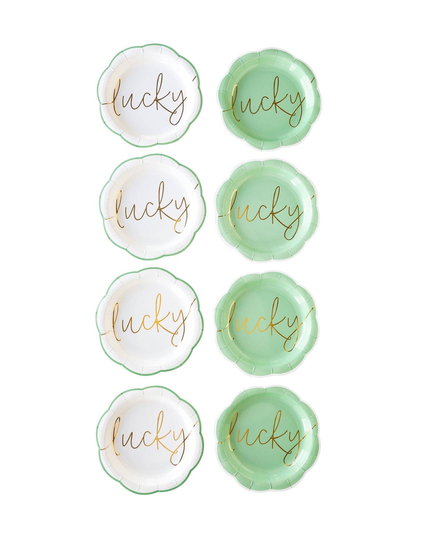 Lucky Paper Plates