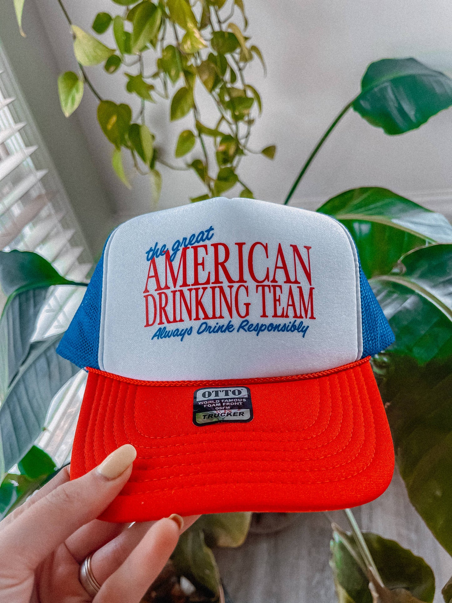 Summer Drinking Team Trucker Hat
