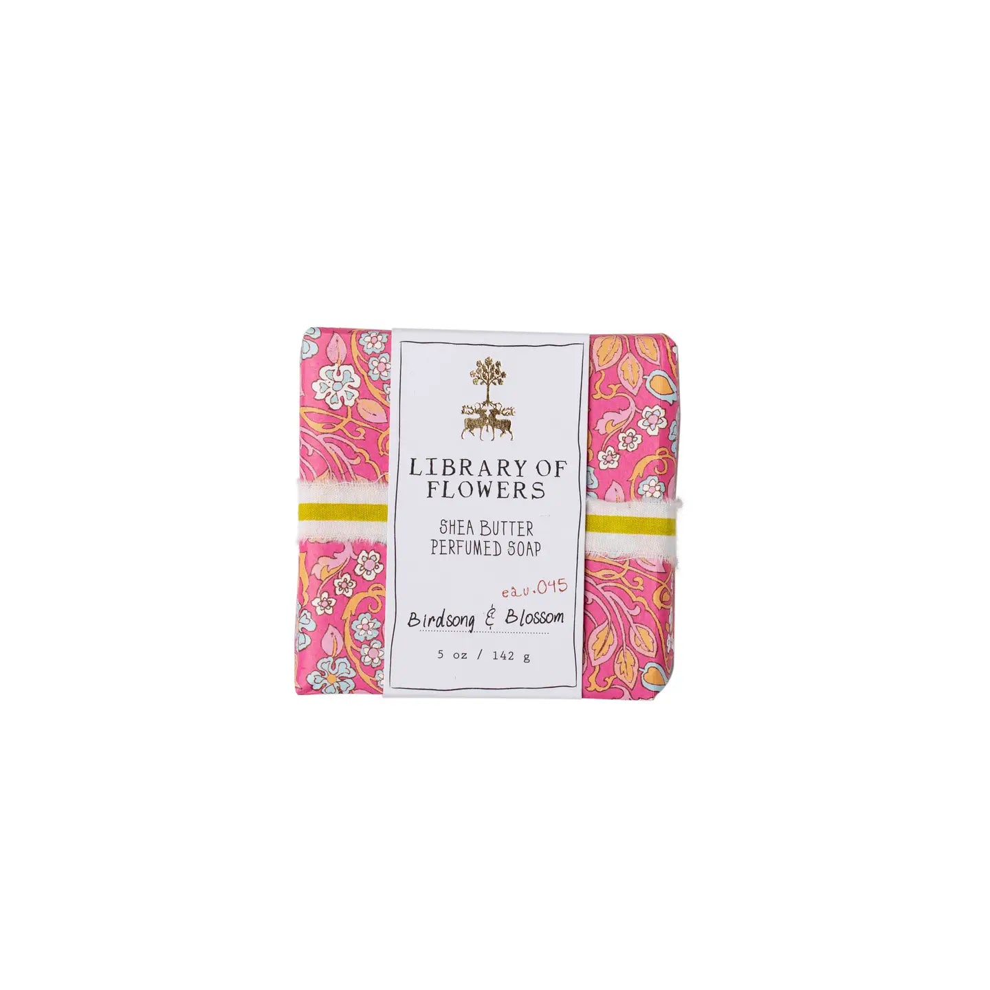 Library of Flowers Square Soap