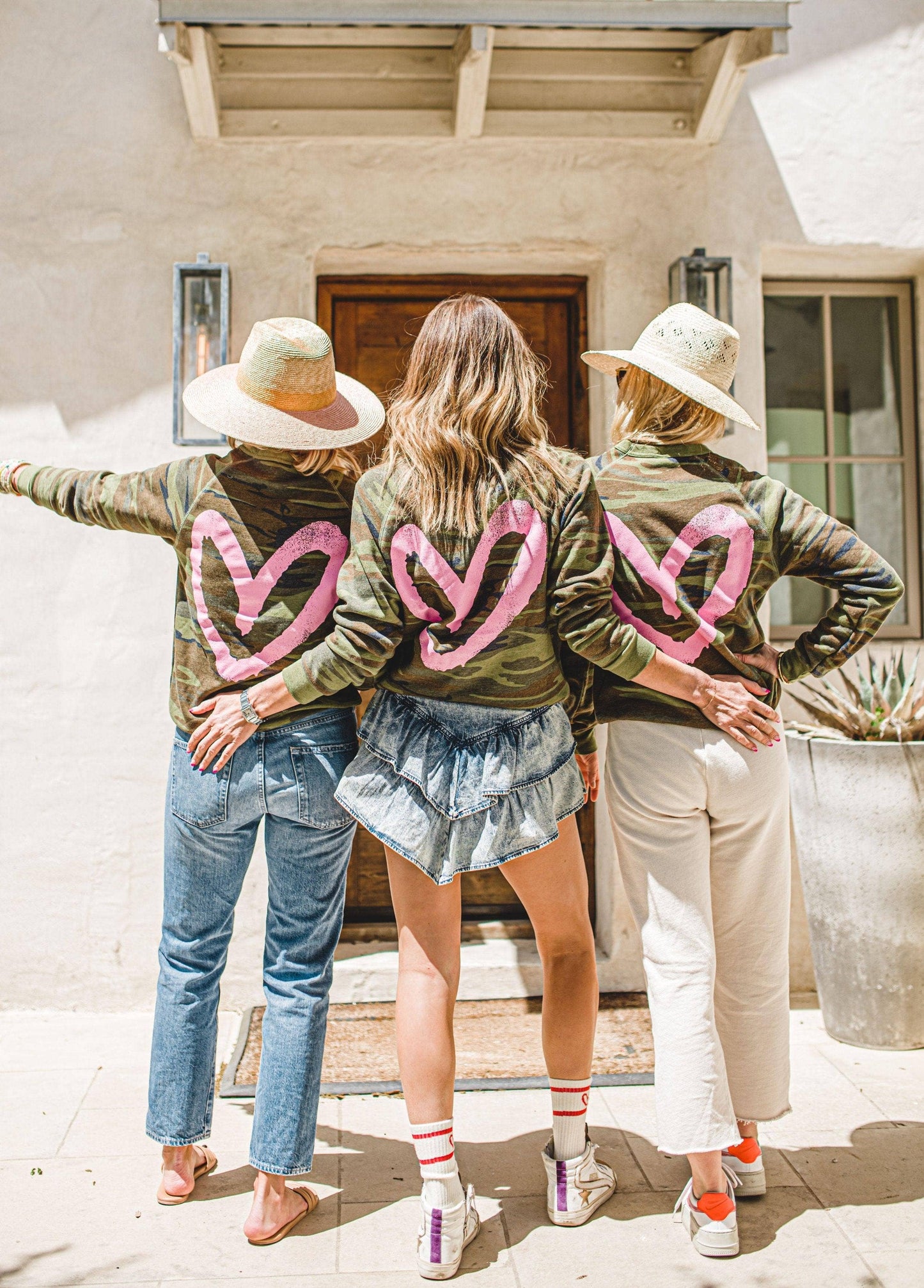 Graffiti Heart Crewneck Sweatshirt