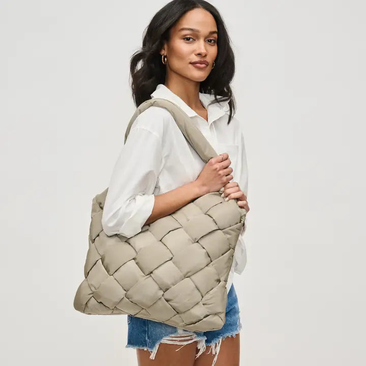 Illumine Woven Nylon Tote
