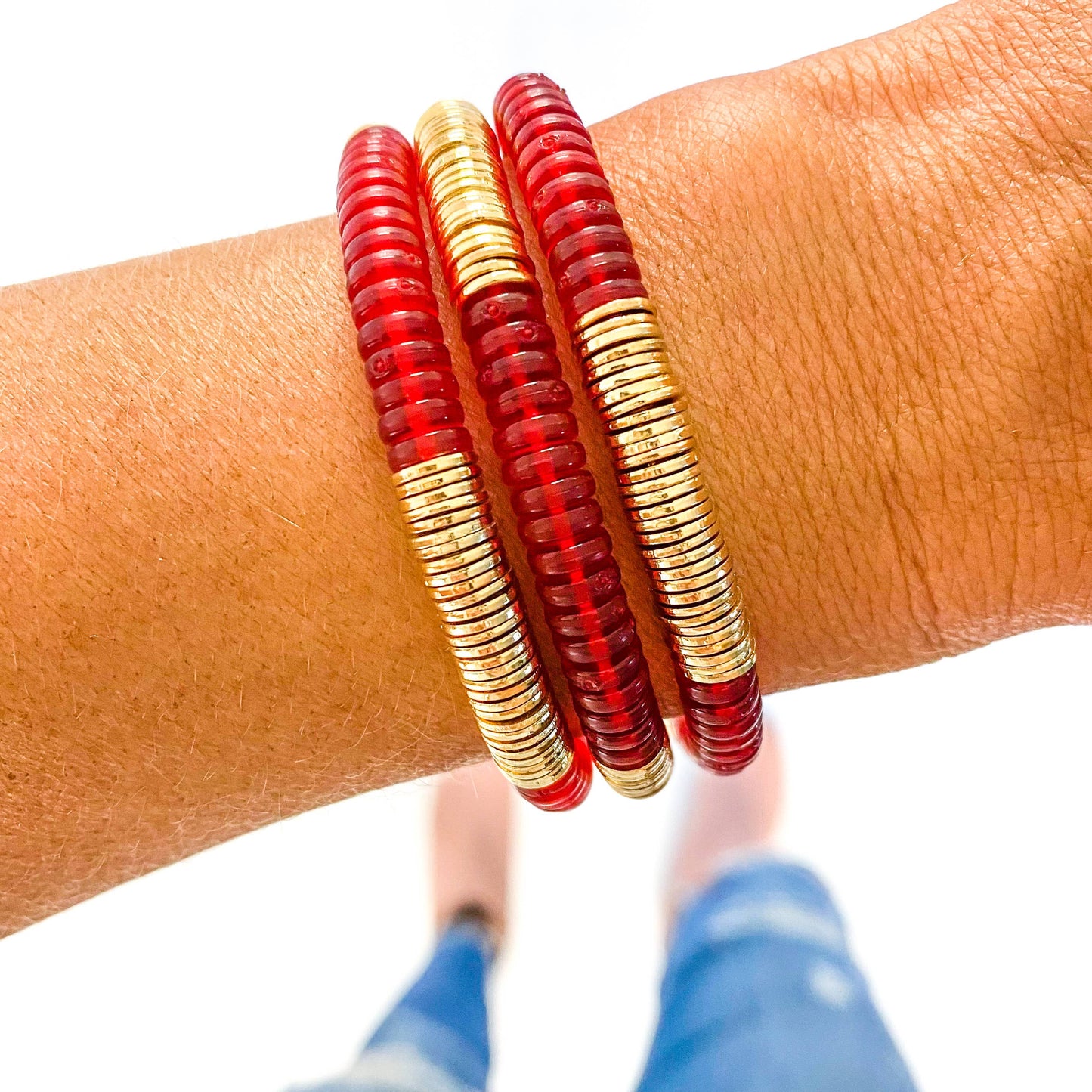 Americana Beaded Bracelets