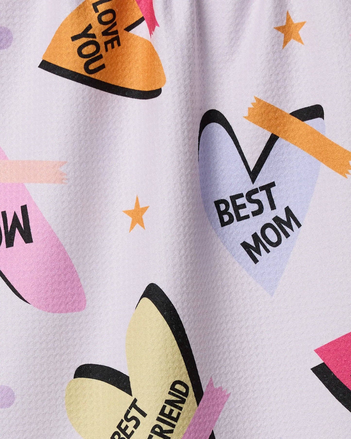 Geometry Notes to Mom Tea Towel