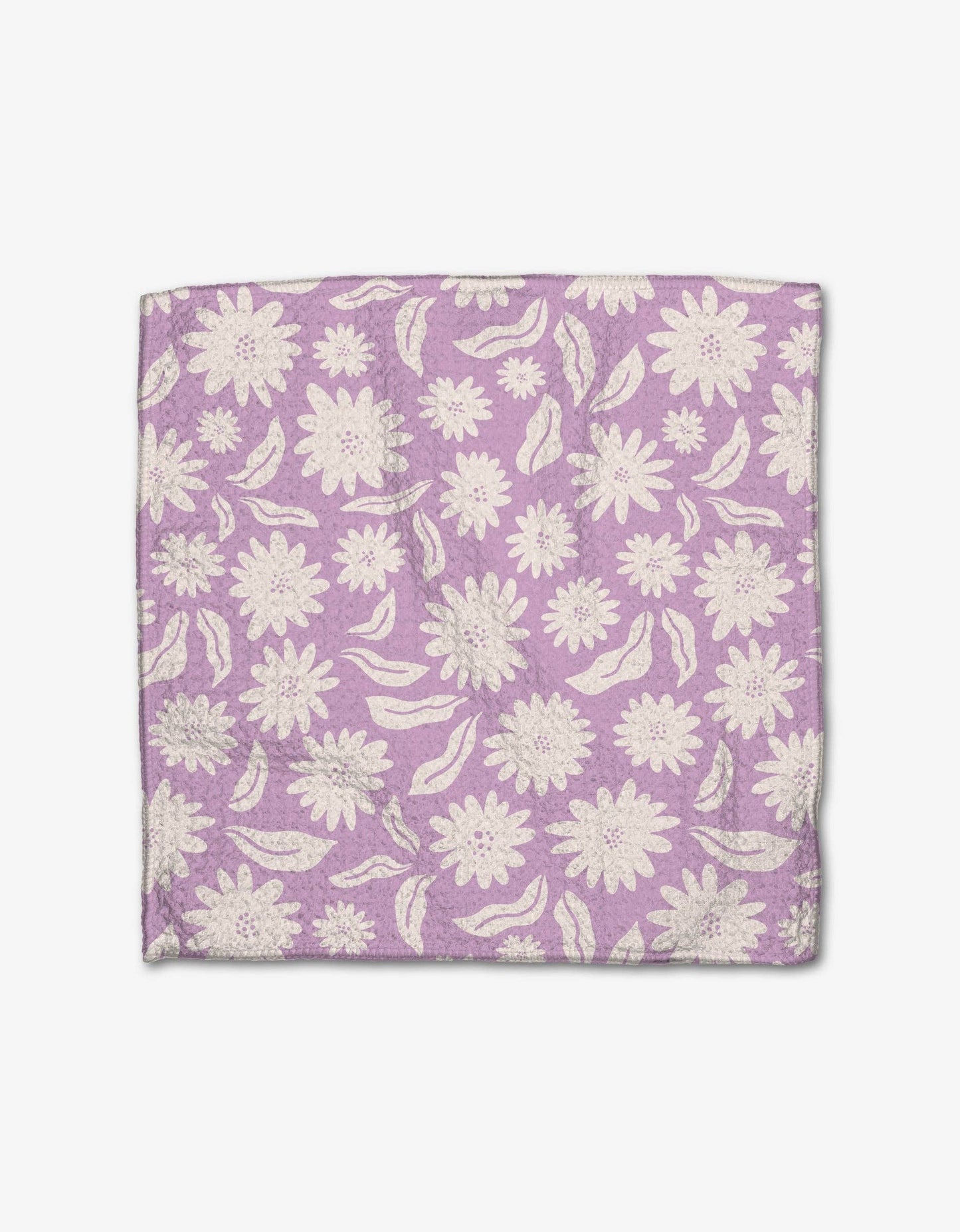 Geometry Spring Flowers Dishcloth Set