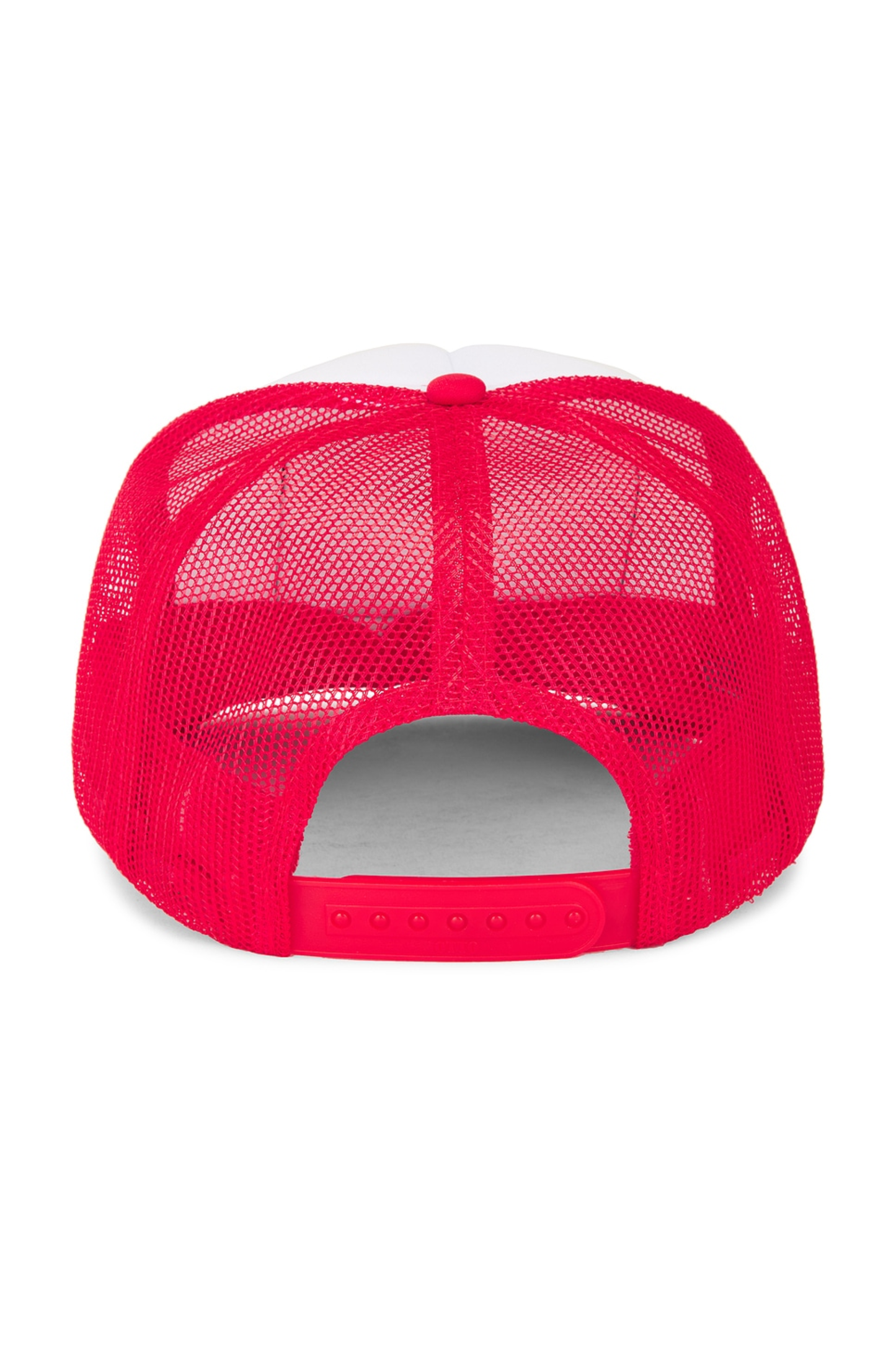 Drinks Well With Others Trucker Hat in Red Split 5/1