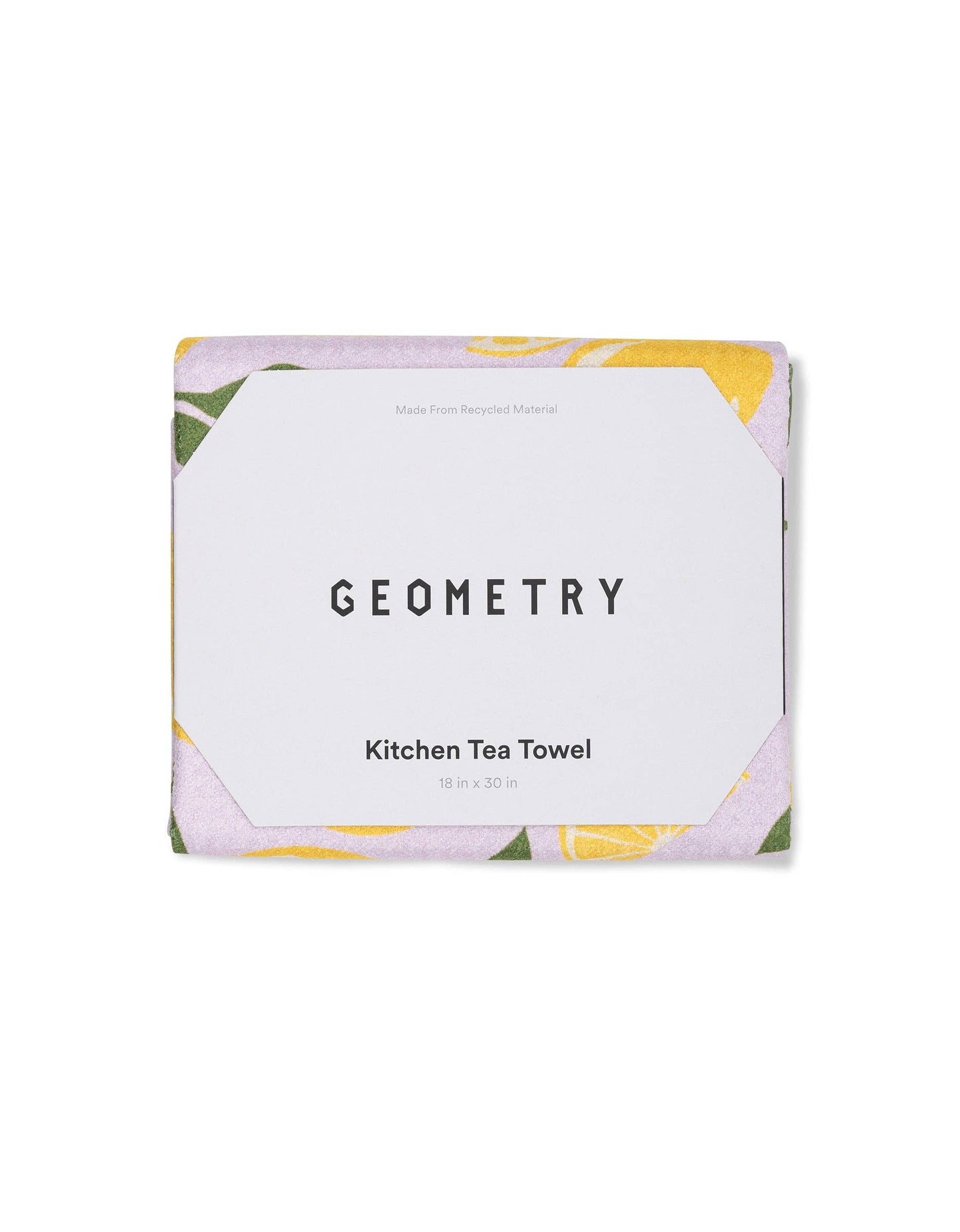 Geometry Sweet Lemon Tea Towel