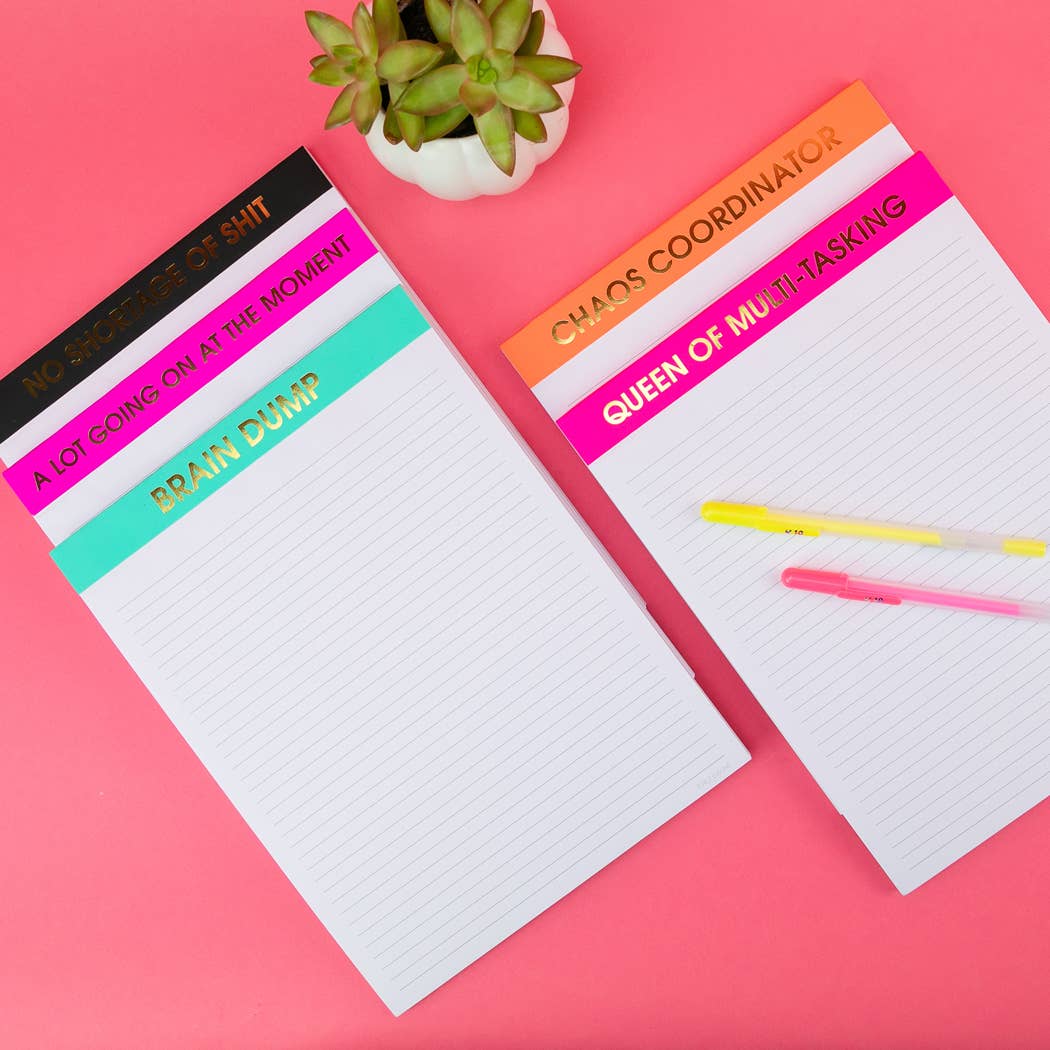 A Lot Going On At The Moment Notepad