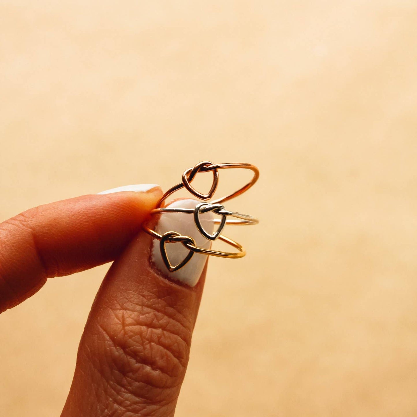 Heart Knot Ring