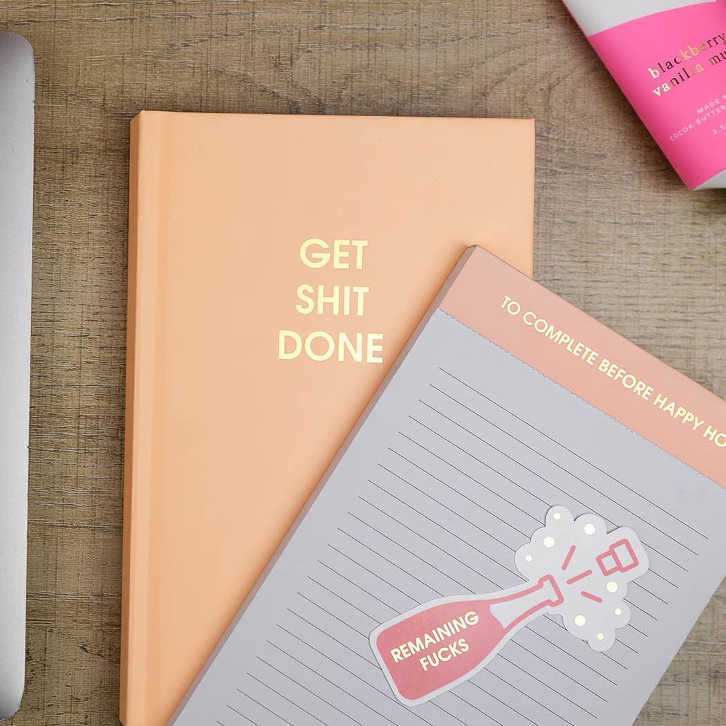 To Complete Before Happy Hour Notepad