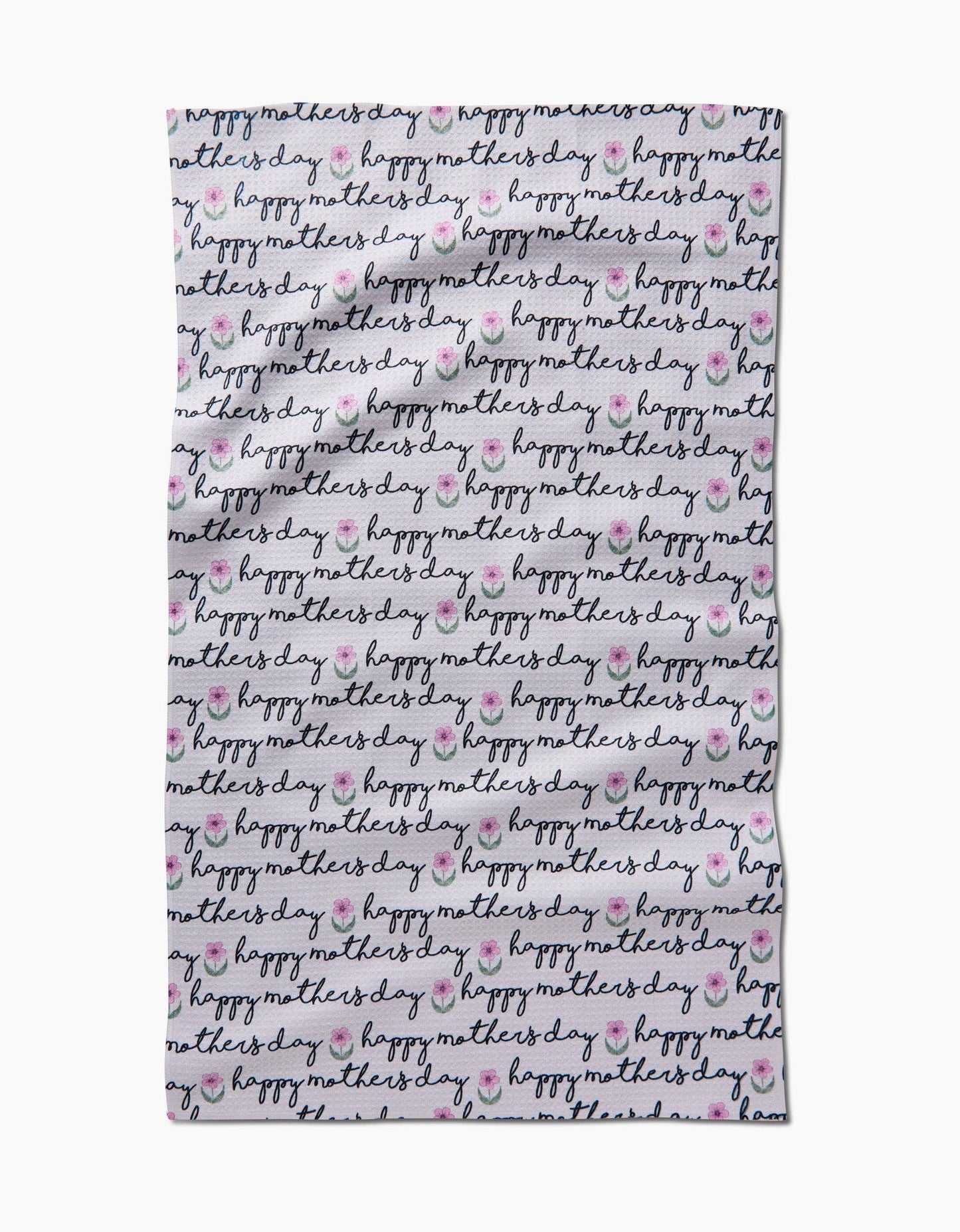 Geometry Happy Mothers Day Tea Towel
