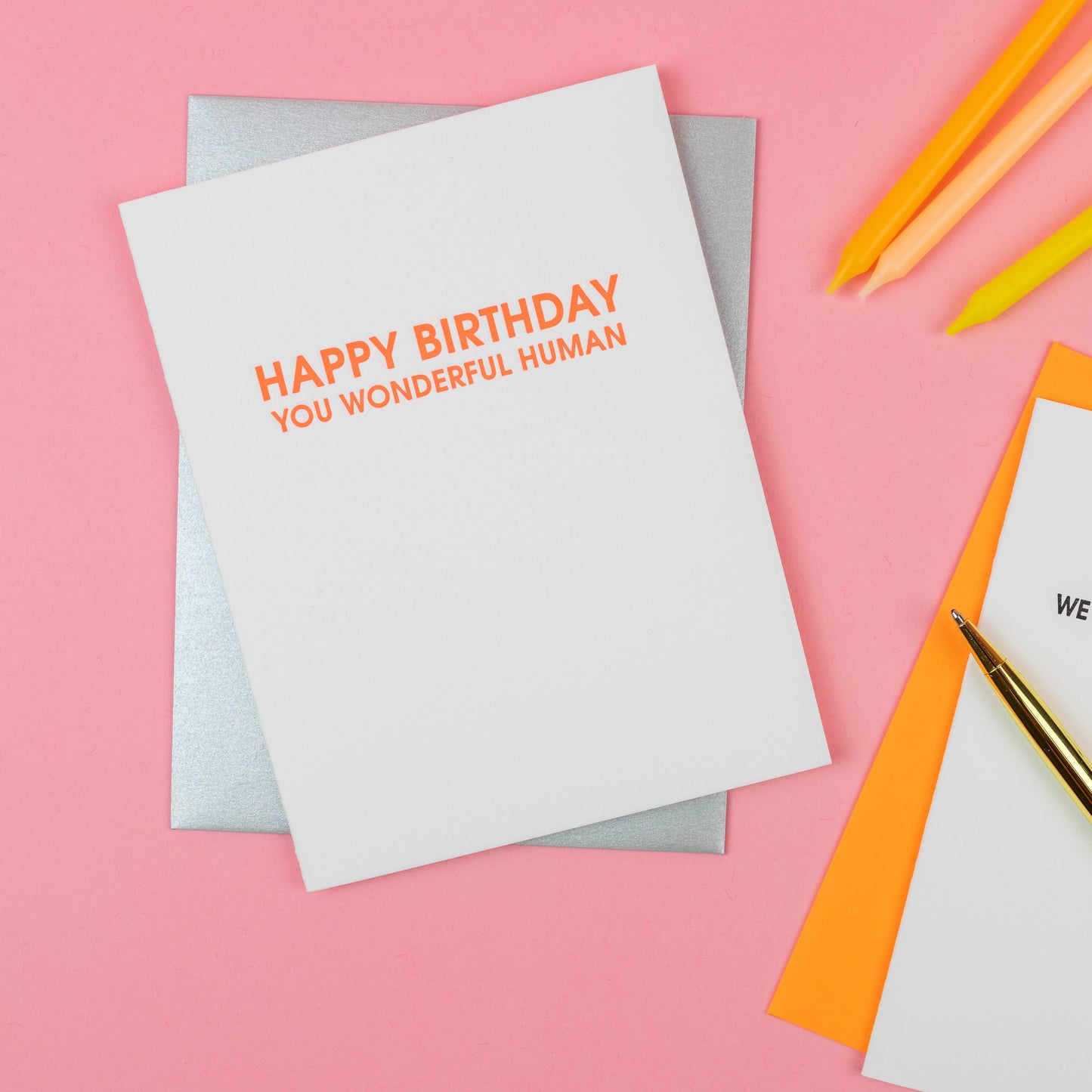 Happy Birthday You Wonderful Human Card