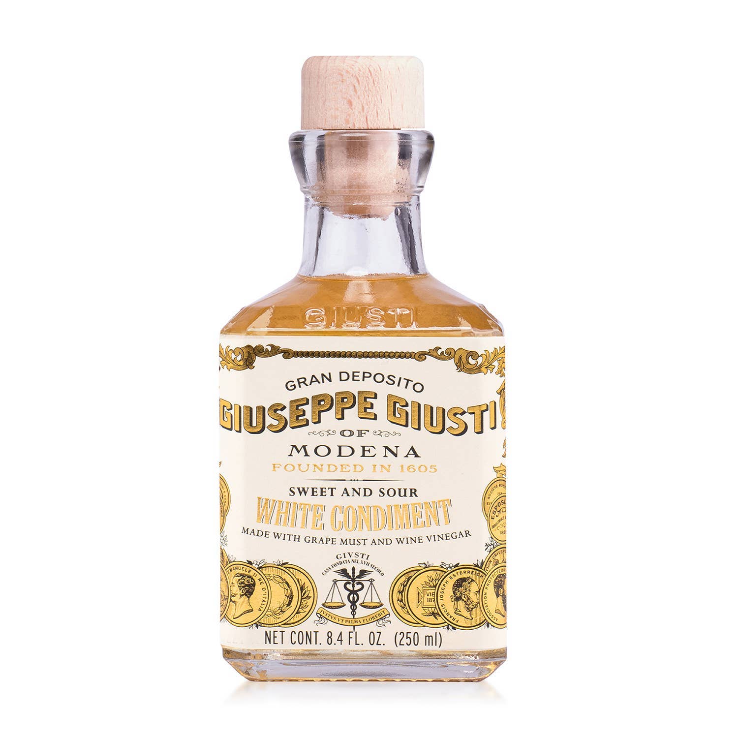 Italian White Wine Balsamic Vinegar Condiment