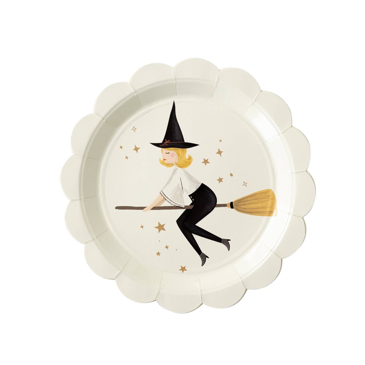 Witching Hour Witches Paper Plates