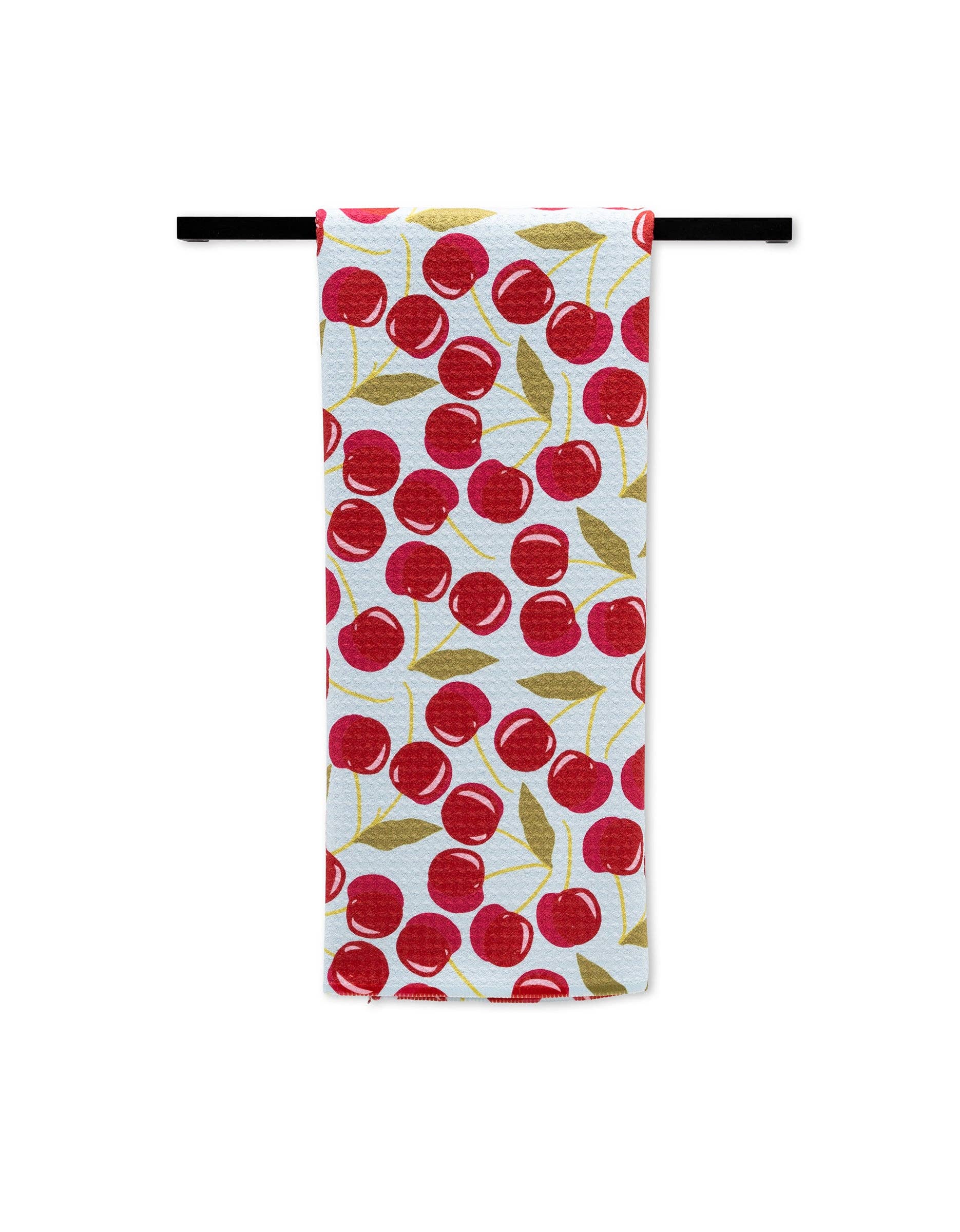 Geometry Sweet Cherry Kitchen Tea Towel