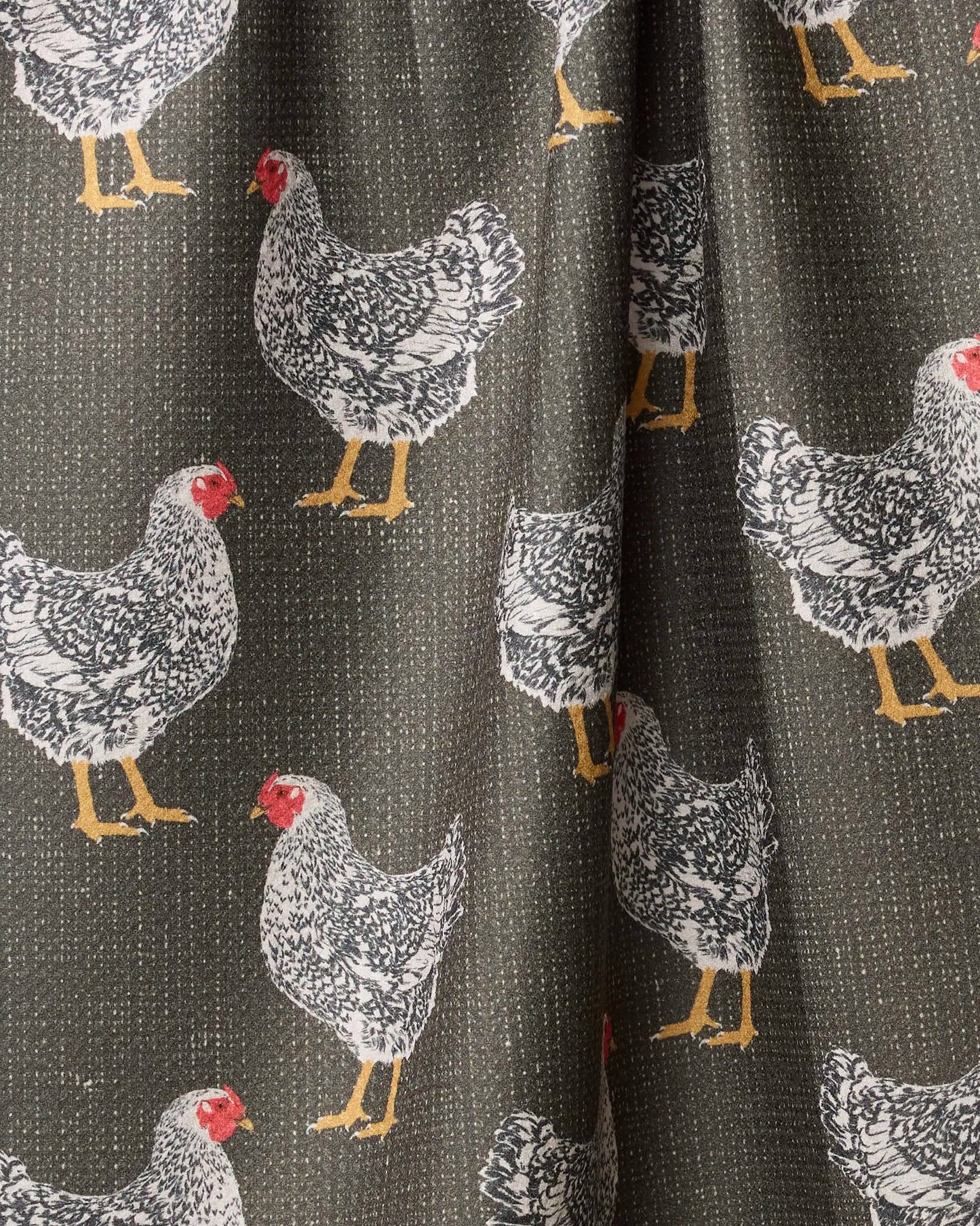 Geometry Hen House Tea Towel