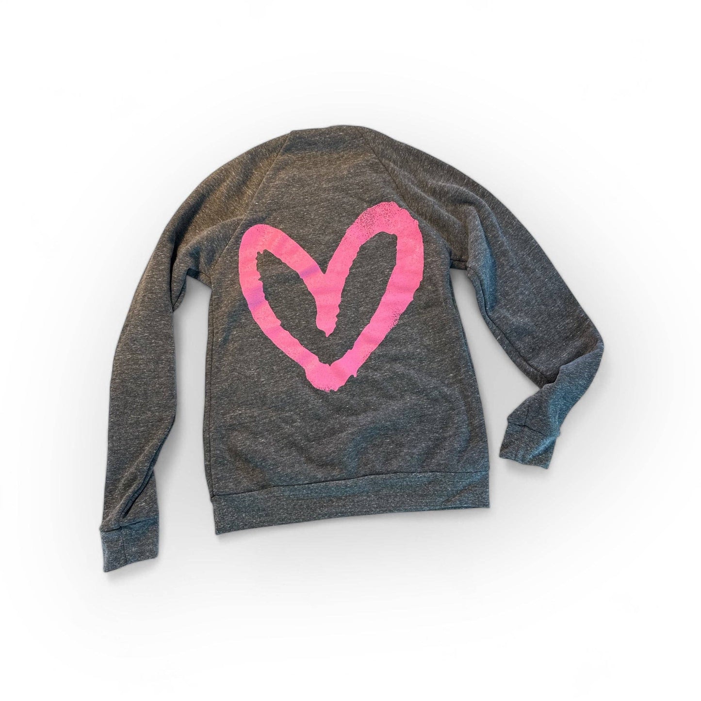 Graffiti Heart Crewneck Sweatshirt