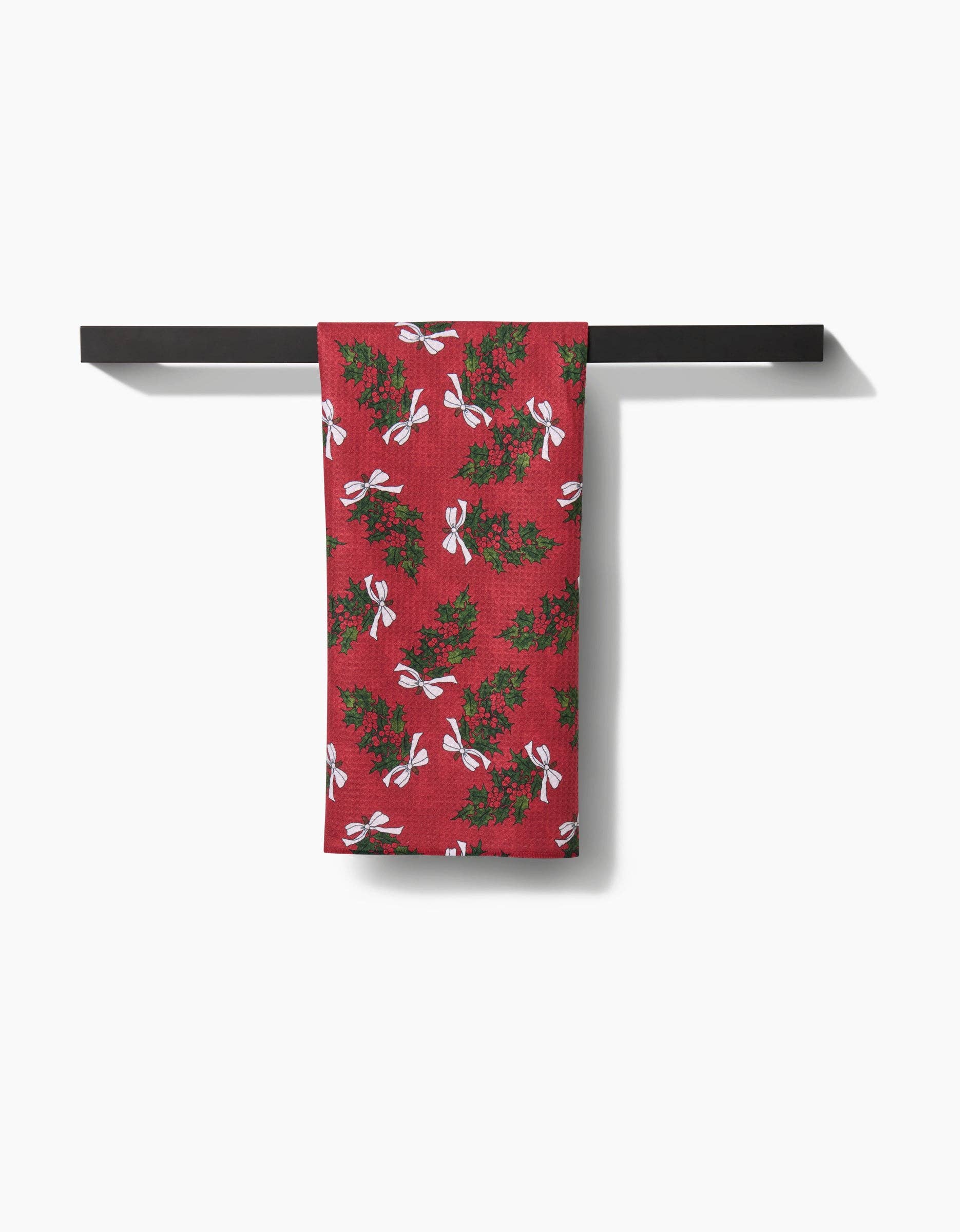 Geometry Christmas Berry Bow