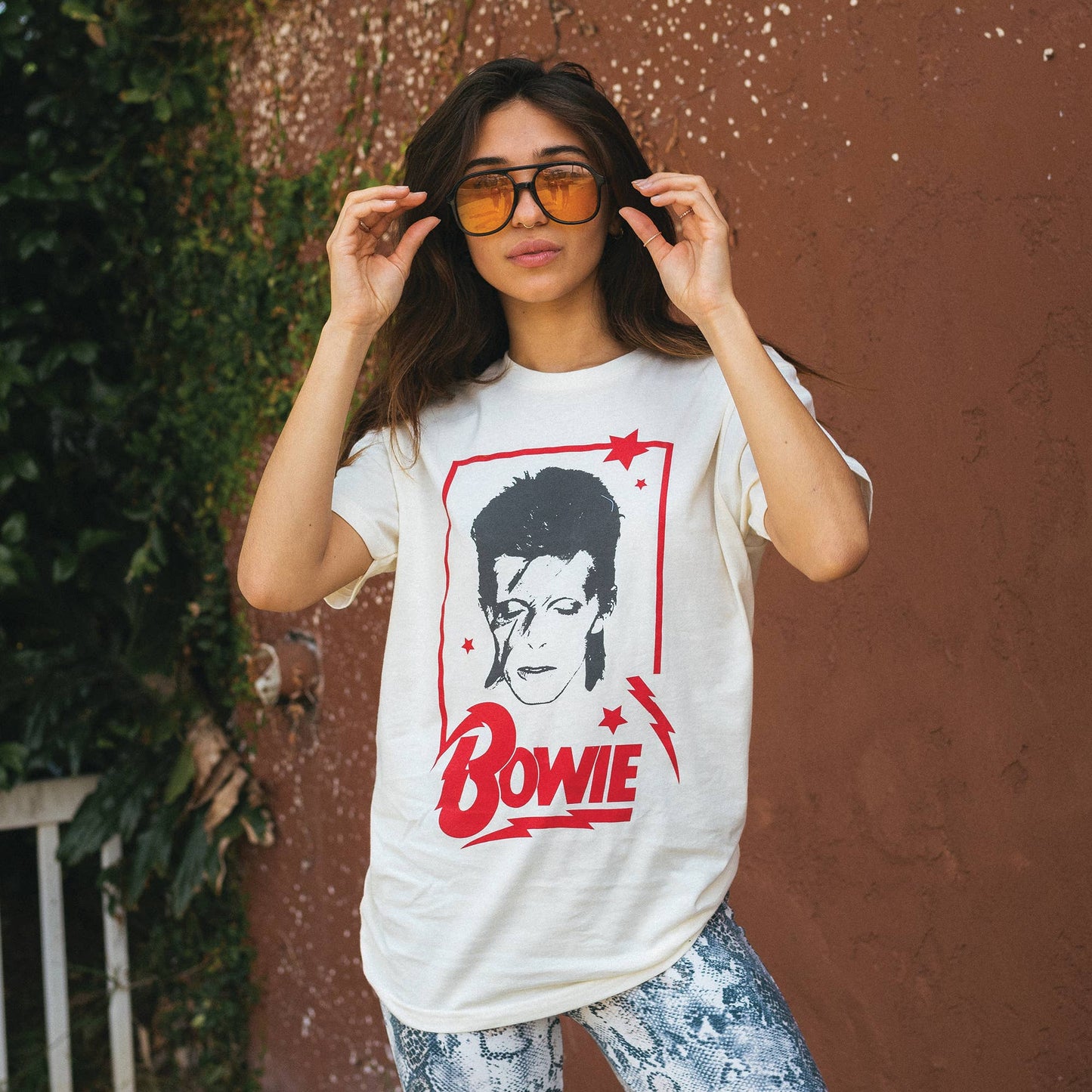 David Bowie Aladdin Frame Vintage Tee