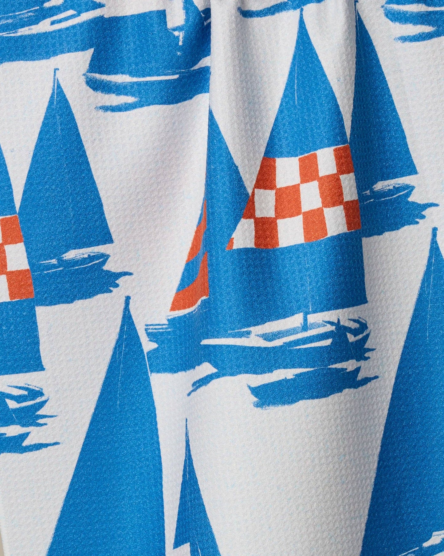 Geometry Nautical Luxe Mile Tea Towel