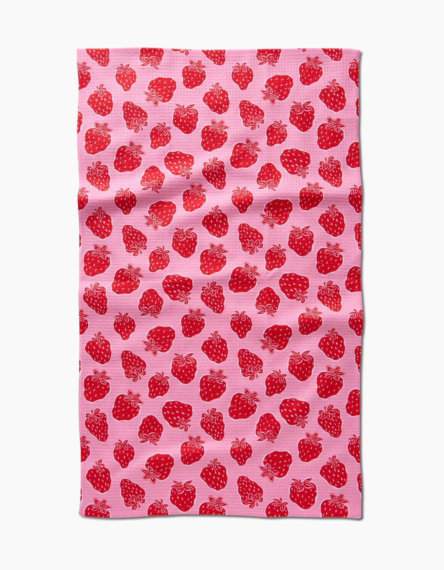 Geometry Strawberry Fields Tea Towel