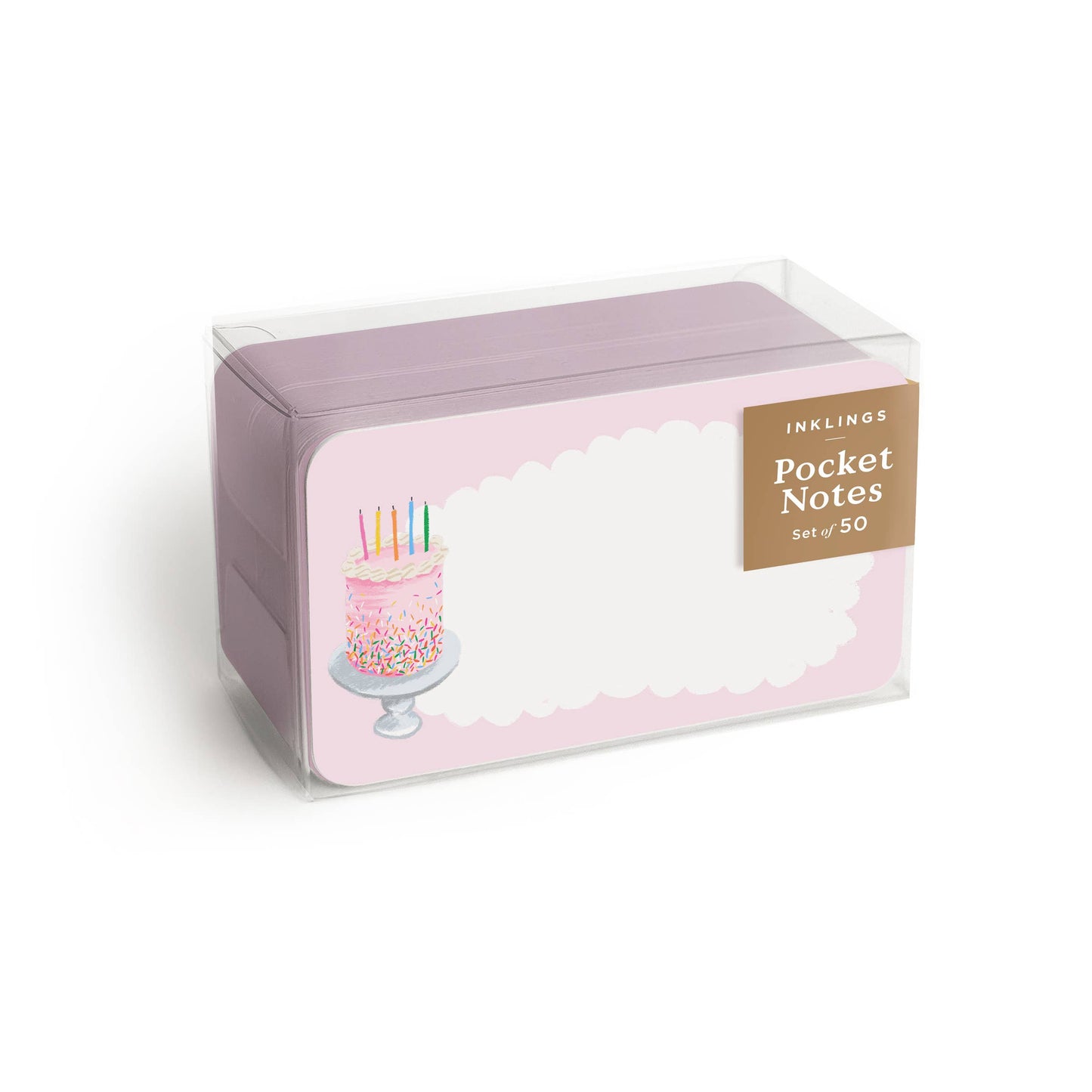 Birthday Cake Pocket Notes