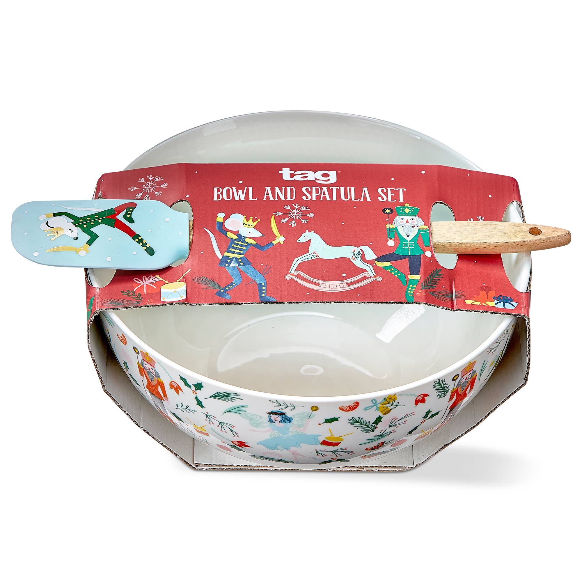 Nutcracker Bowl + Spatula Set