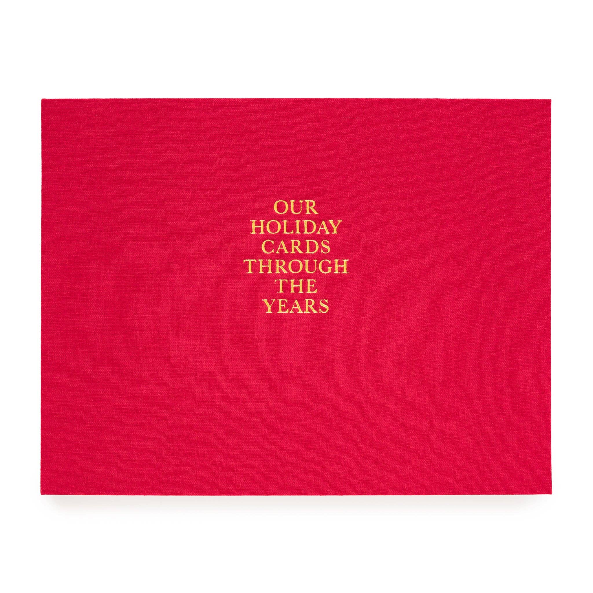 Holiday Card Book