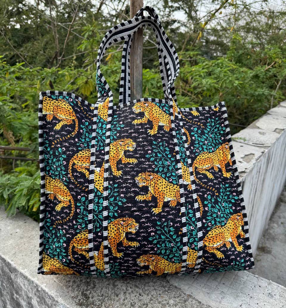Assorted Cotton Quilted Bags