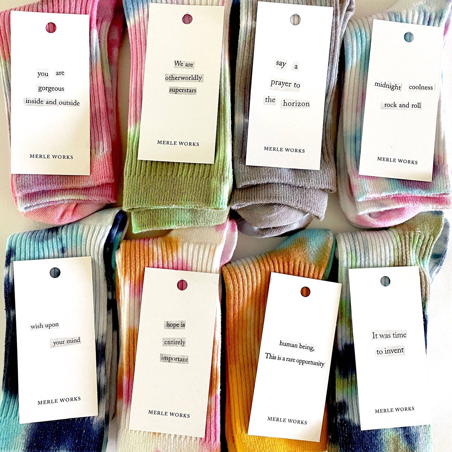 Sprinkle Tie-dye Socks