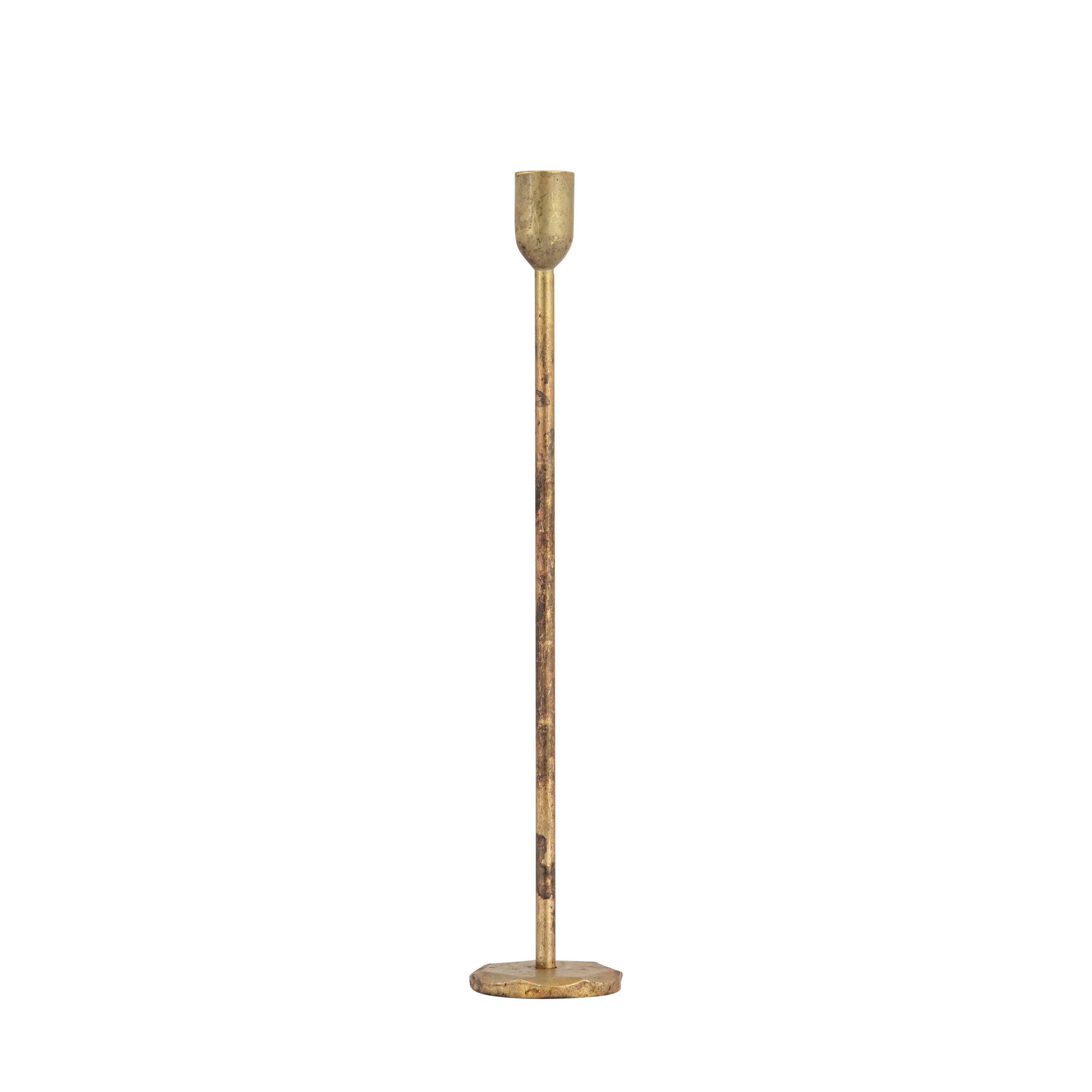 Old Brass Candle Holder