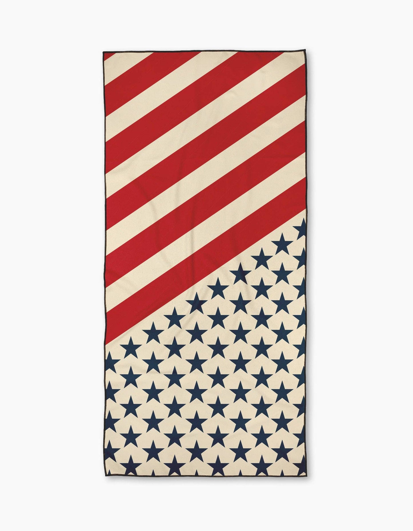 Geometry Split Horizon Beach Towel