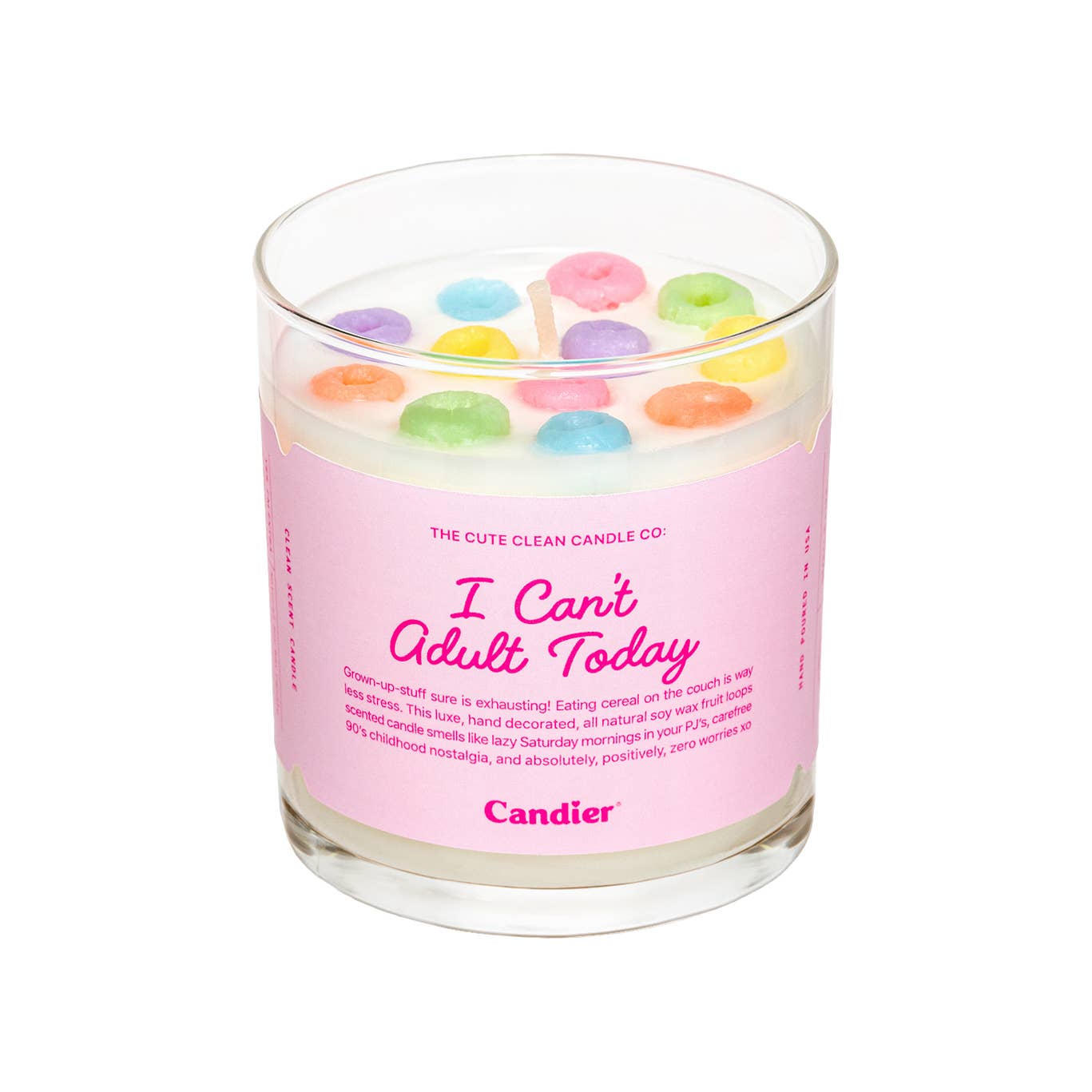 Can't Adult Cereal Candle