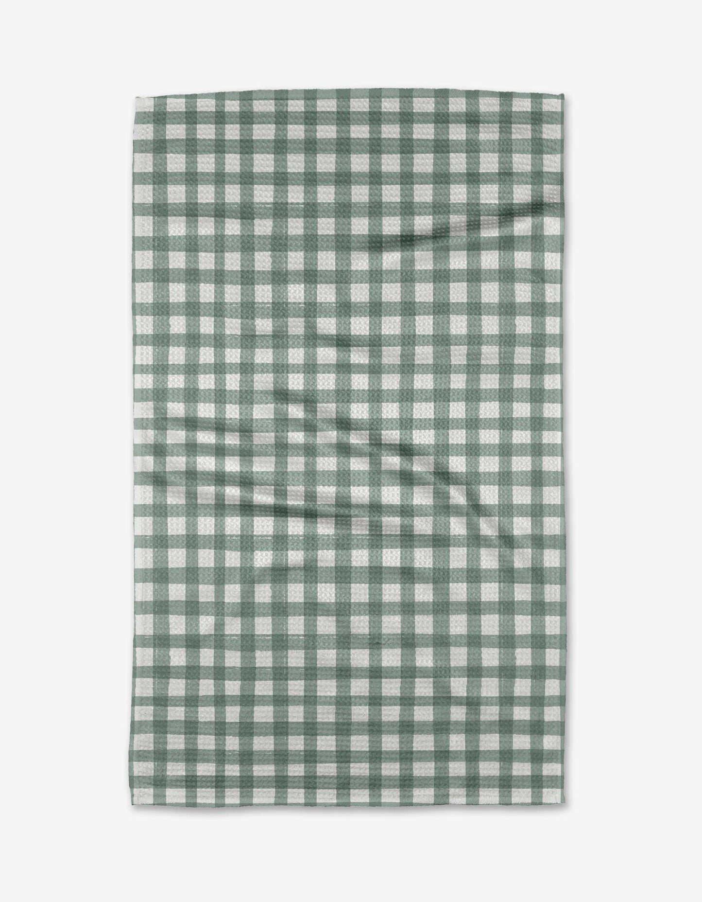 Geometry Picnic Gingham Tea Towel