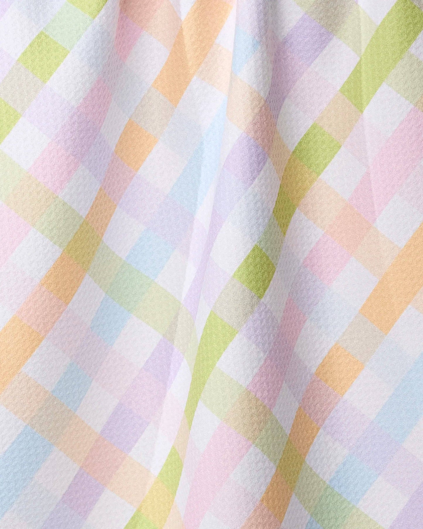 Geometry Spring Basket Tea Towel